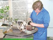 Участок ремонта электродвигателей